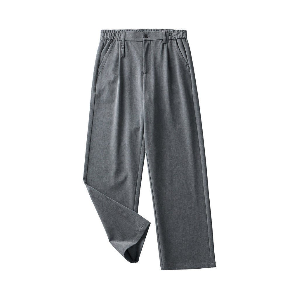 Business Casual Draping Suit Pants High-grade Loose Straight