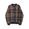 Men's Winter Thick Sweater Color Matching Plaid
