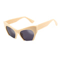 Cat-eye trim sunglasses