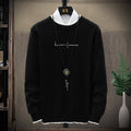 Men's Sweater Round Neck Slim Knit Sweater
