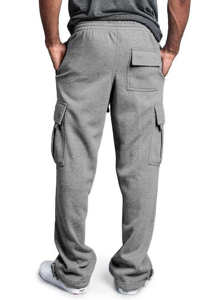 Casual Multi-pocket Loose Straight-leg Overalls