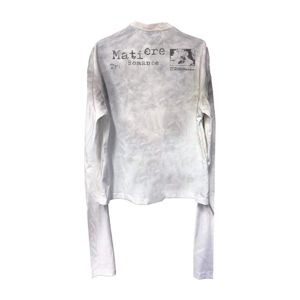 High-street Vintage Harajuku-style Instagram-inspired Crew-neck Pullover T-shirt Unisex Apparel