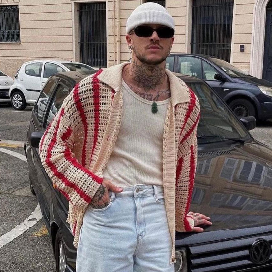 Men's Coat All-matching Sweater