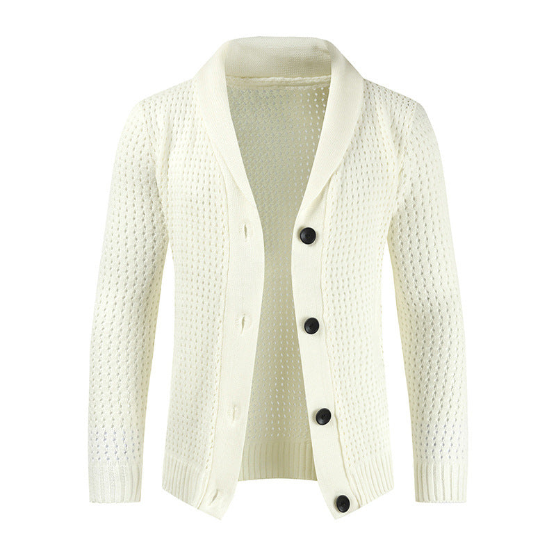 Men's Casual Loose Knit Sweater Personality
