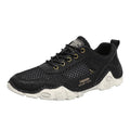 Summer Breathable Casual Shoes Handmade Men's Shoes Work Plus Size Mesh Shoes
