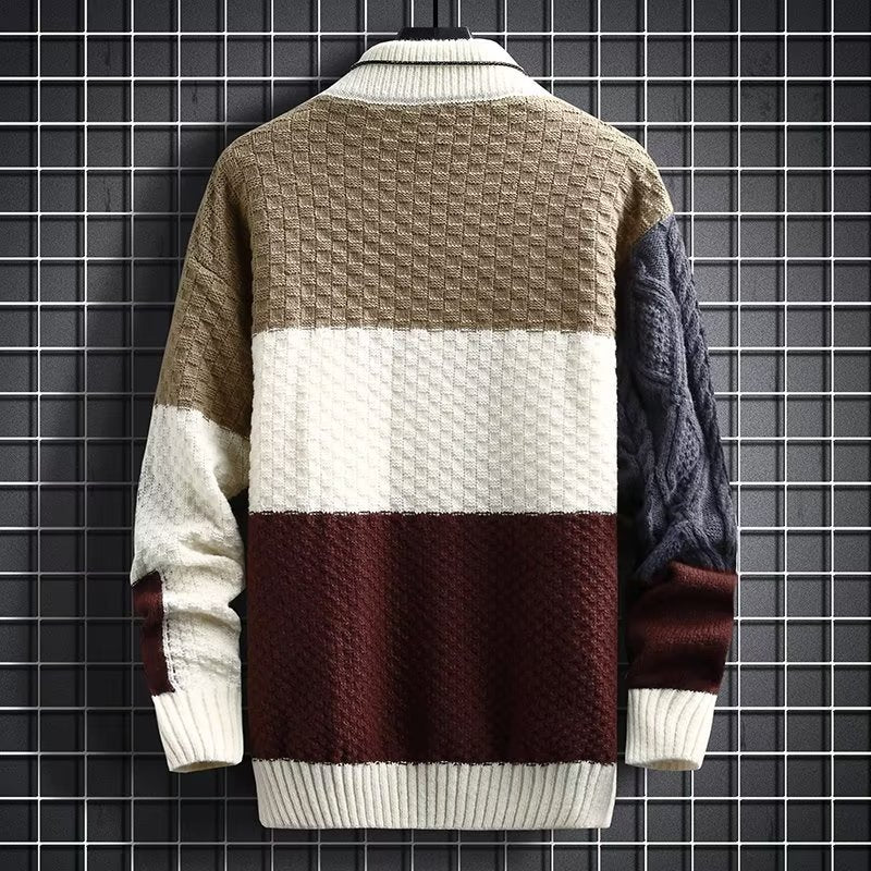 Half High Collar Thickened Mid Collar Underlay Knit sweater