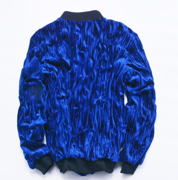Blue Velvet Couple Jacket