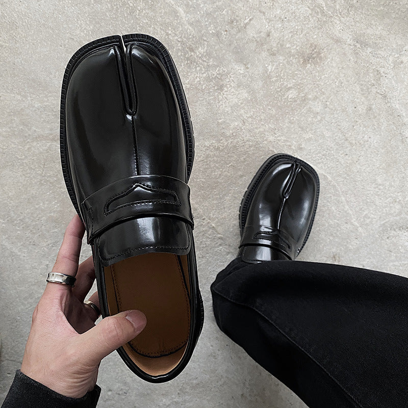 Niche High-end Fashion All-matching Platform Casual Leather Shoes