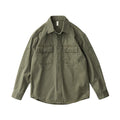 American Retro Workwear Fall Men's Long Sleeve Shirt
