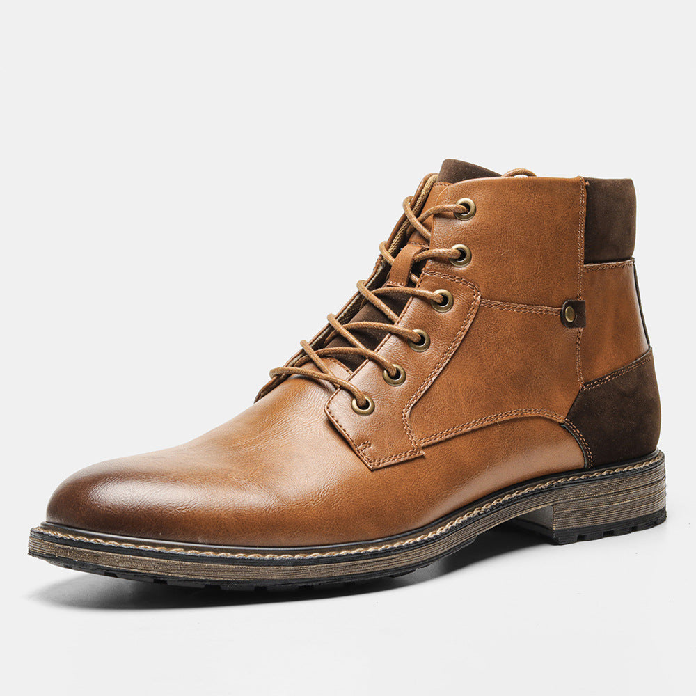 Outdoor Work Boots Men's Warm Plus Size Men's Shoes