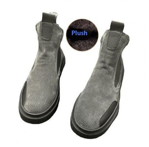Thick Bottom Work Shoes Youth boots
