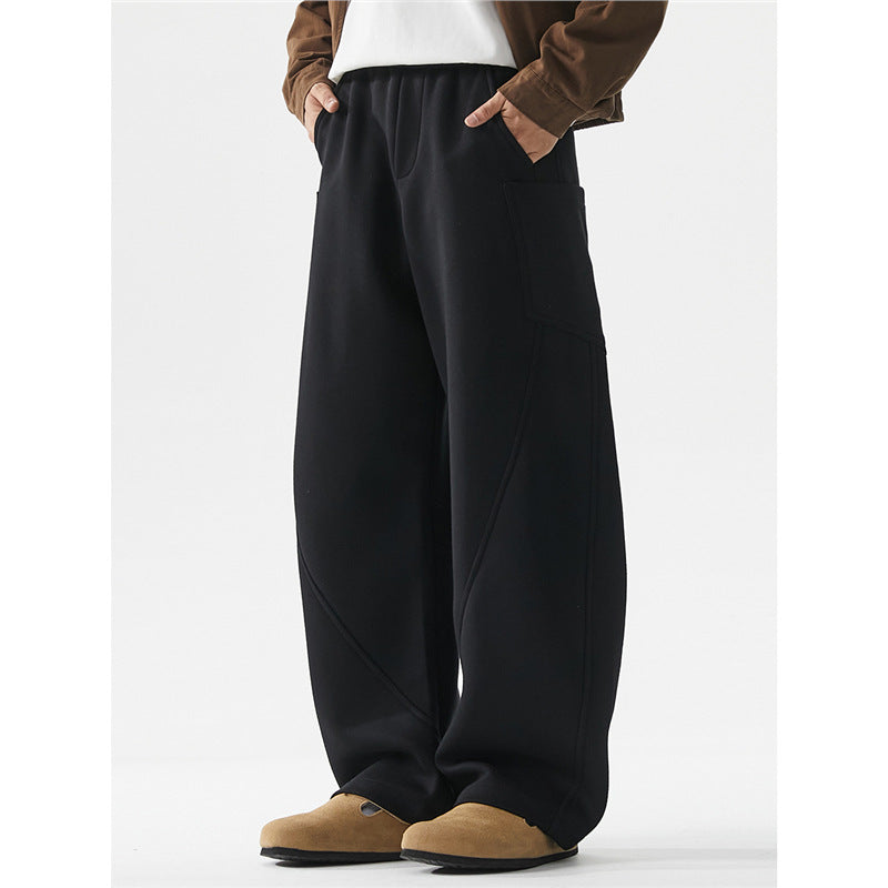 American Heavy Cleanfit Solid Color Track Sweatpants Men