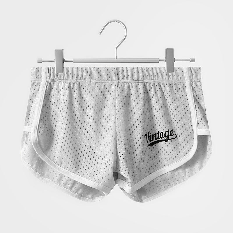 Ice Silk Men's Quick-drying Breathable Mid Waist Underwear