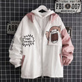 Korean-style Loose Youth Hooded Jacket For Spring And Autumn