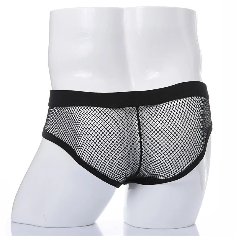 Mens Mesh Briefs Sexy Low-rise Design New Style