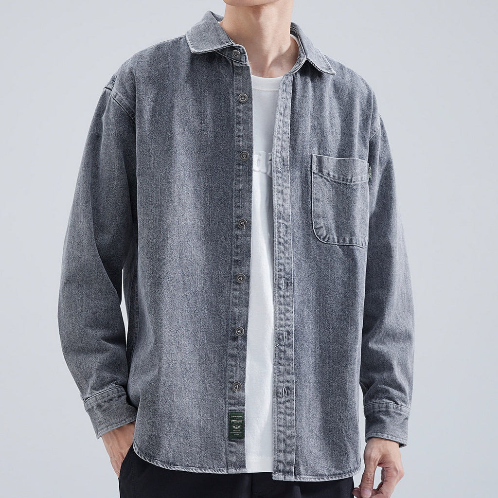 Fashion Brand Loose Cargo Underwear Pu Shuai Casual Autumn Coat