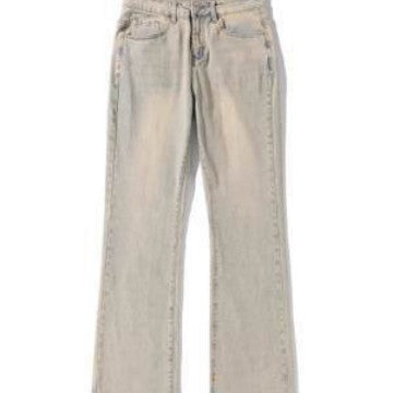 American Retro Black Casual Workwear Washed Pants