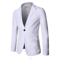Autumn New Men's Casual Solid Color Suit Youth Fashion Slim-fitting Men's Clothing