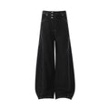 Irregular Design Men's Loose Curved Jeans