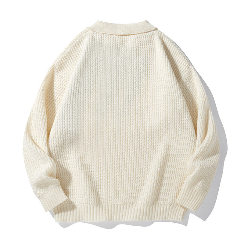 Men's All-matching Loose Pullover Knitted Sweater