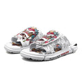 New Men's Thick Bottom Fashion Personality Sandals And Slippers