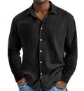 Men's Short-sleeve Lapel Shirt Double Layer Champray