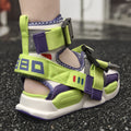 Men's color matching breathable sandals and slippers