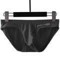 Ice Silk Briefs Men's Low Waist Sexy Men's Underwear Thin Exciting Pouch Shorts
