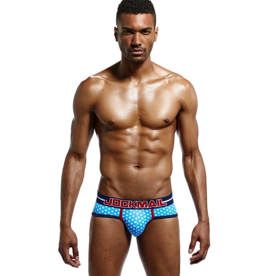 JOCKMAIL Men's Cotton Sweat-absorbent Briefs