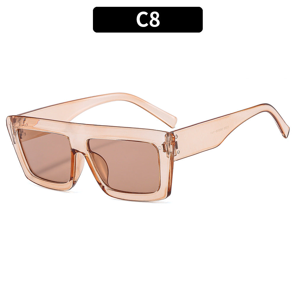 Box UV-proof Hip Hop Sunglasses