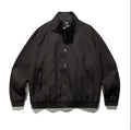 Japanese-style Retro Loose Lapel Raglan Sleeve Zipper Jacket