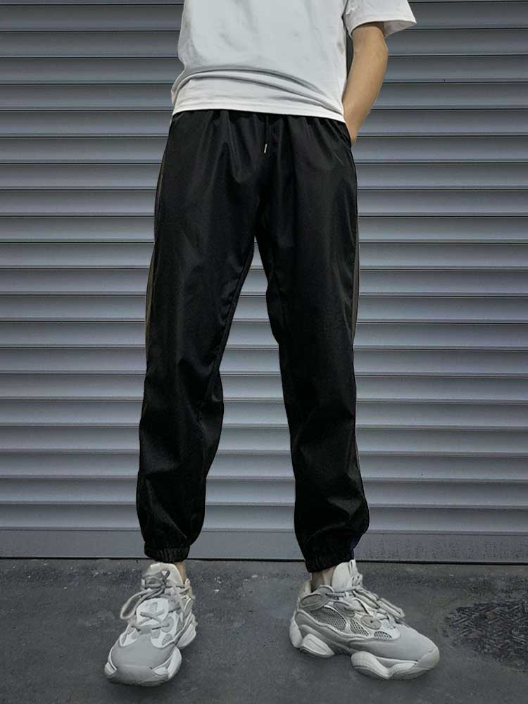 Colorful Luminous Reflective Couple Camouflage Sweatpants