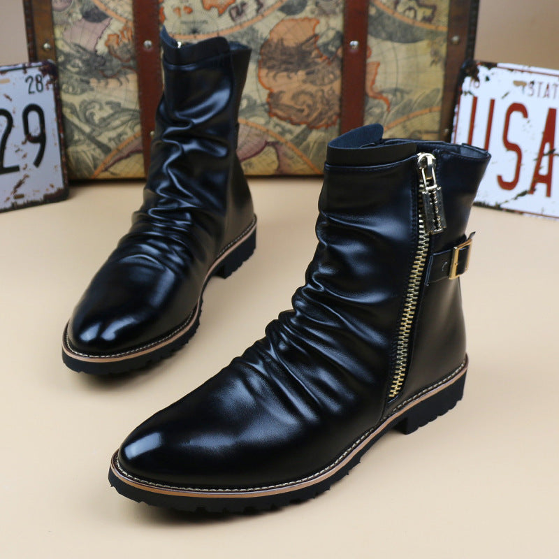 All-matching Korean Style Height Increasing boots