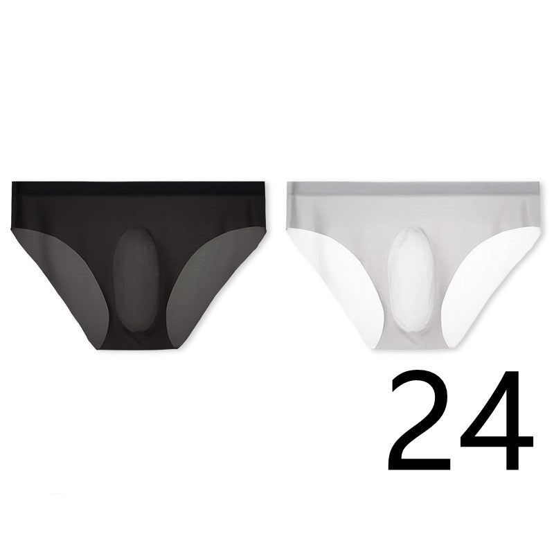 Men's Underwear Ice Silk Briefs