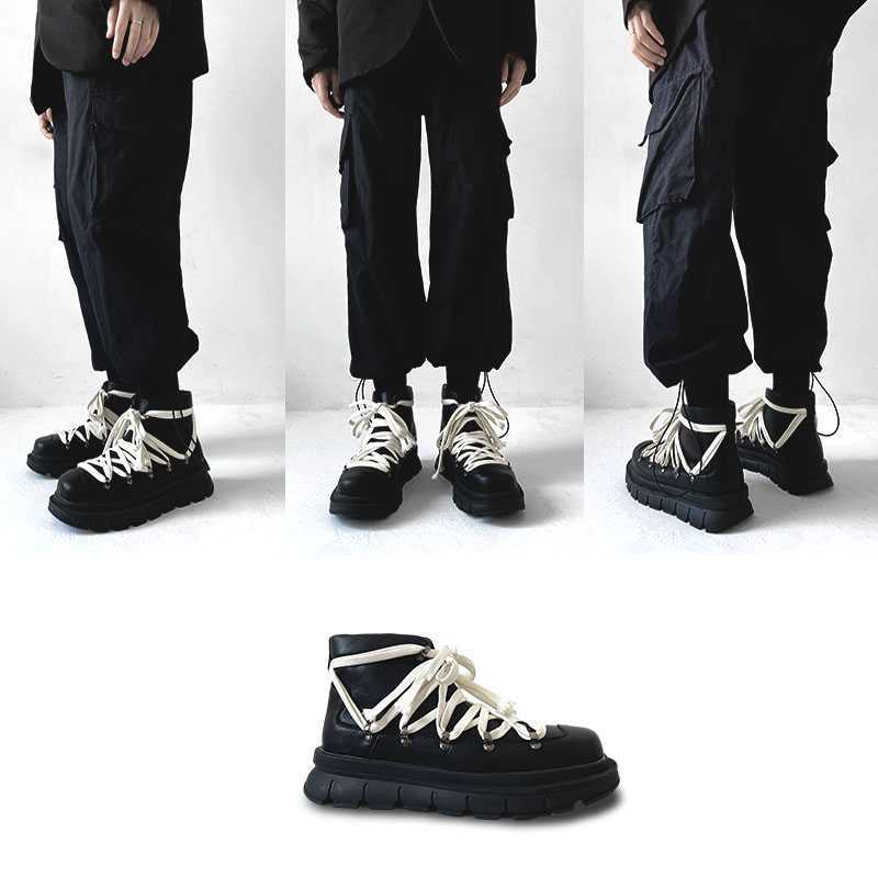 Couple High Top Sneakers Men's Retro Martin Boots