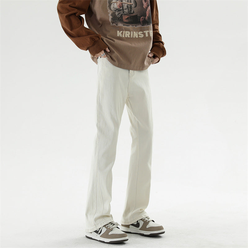 American Stretch Slim Fit Bootcut Trousers Men