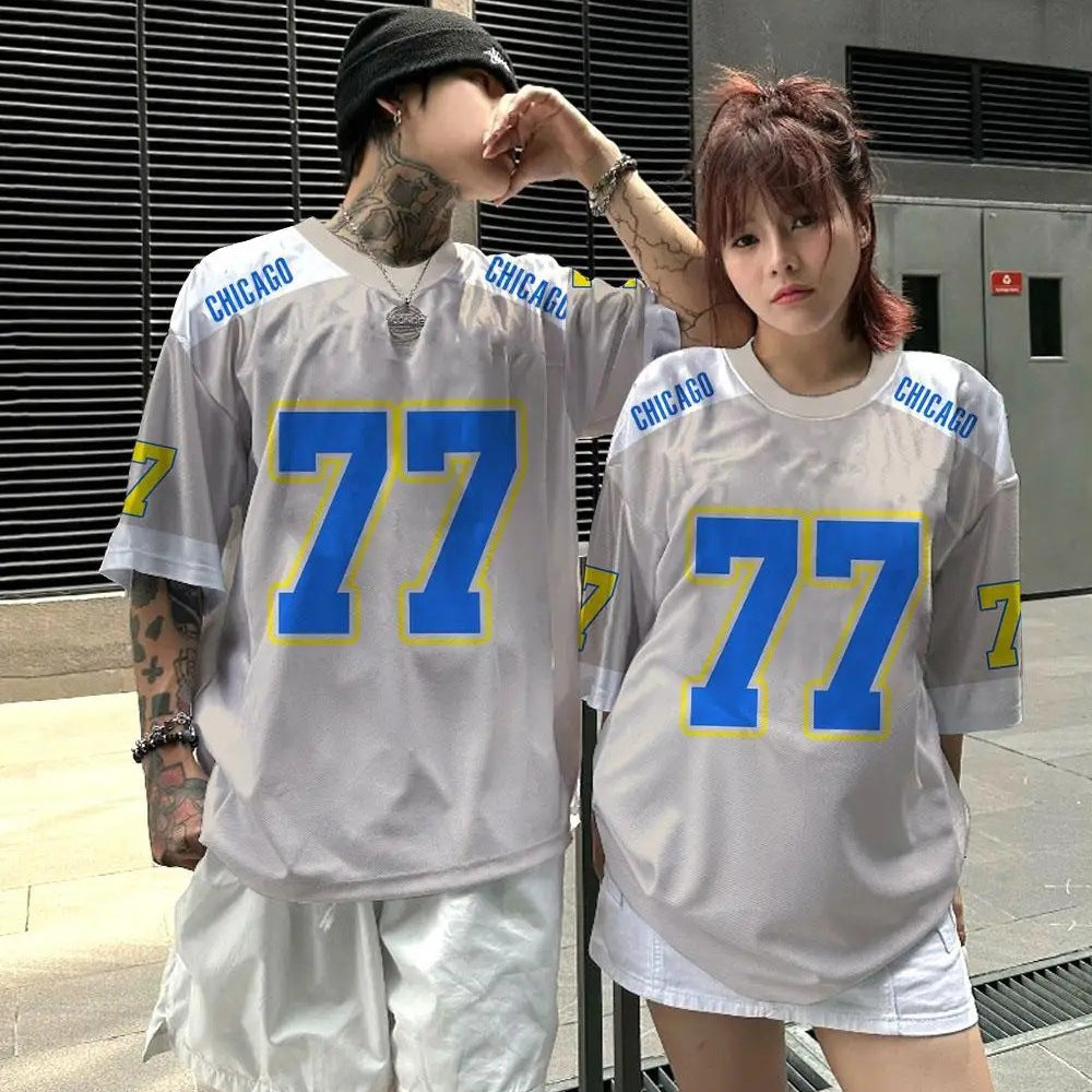 New Fashion Men's T-shirt 3D Digital Printing Basketball T-shirt Summer
