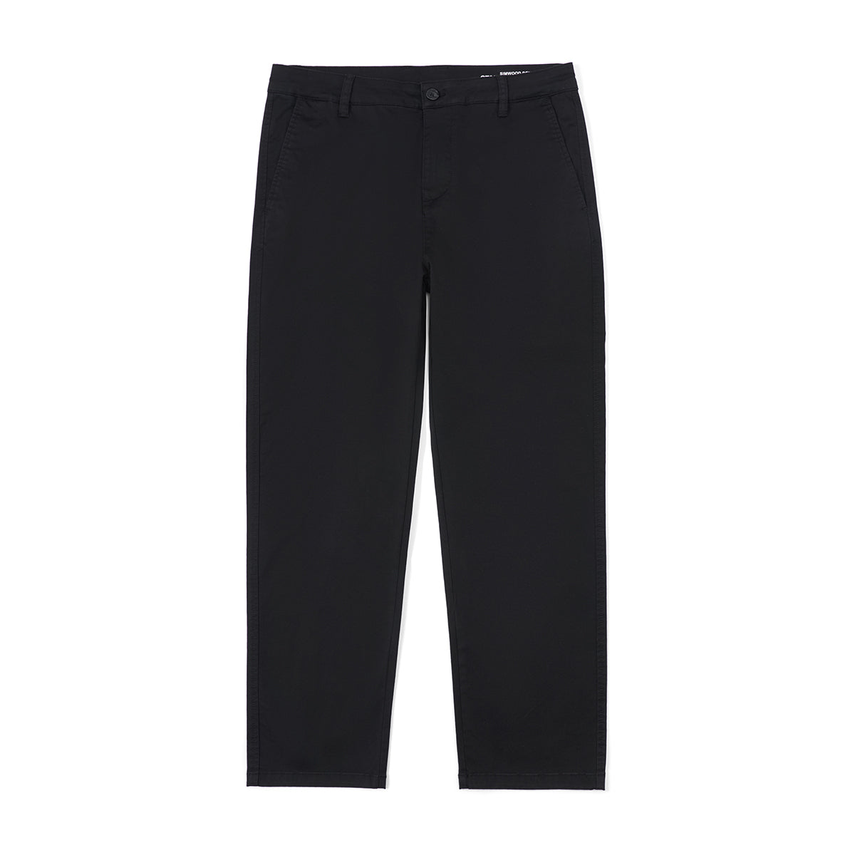 Casual Pants Men's Business Shirt Solid Color Stretch Cotton Cropped Pants