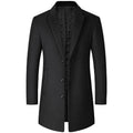 Autumn And Winter Woolen Trench Coat Men