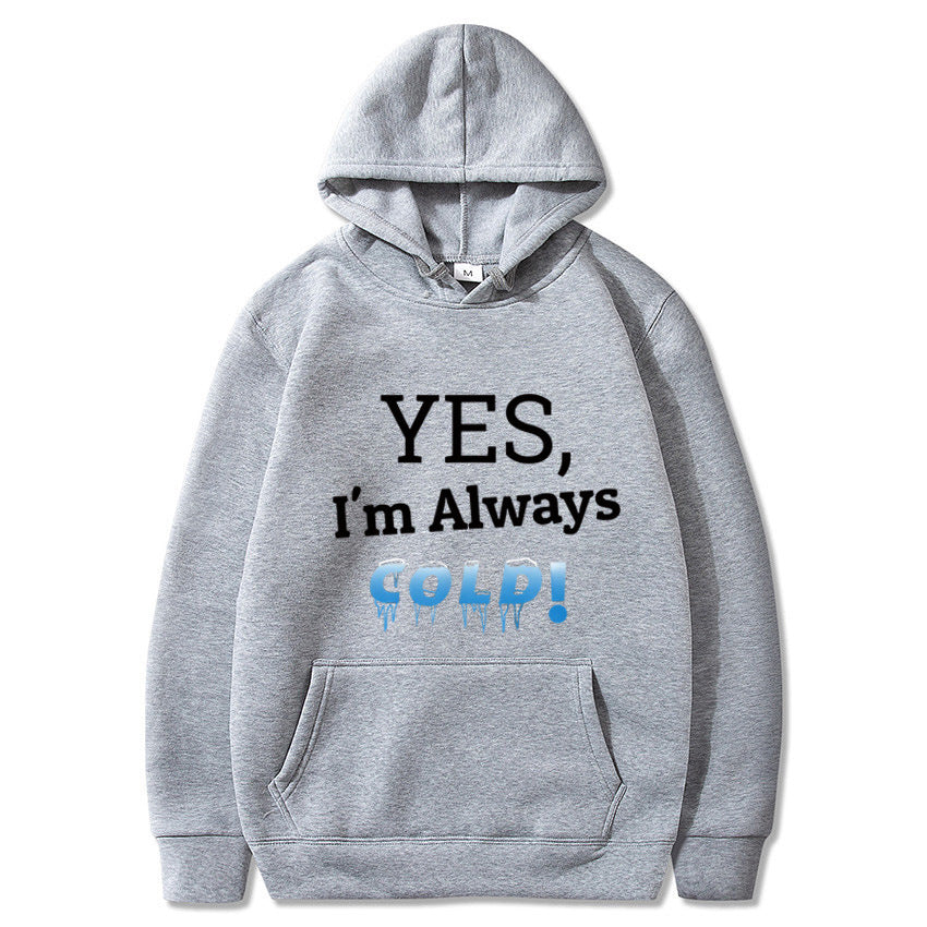 Lettered Casual Women's Loose Hooded Sweater Long Sleeve Shirt
