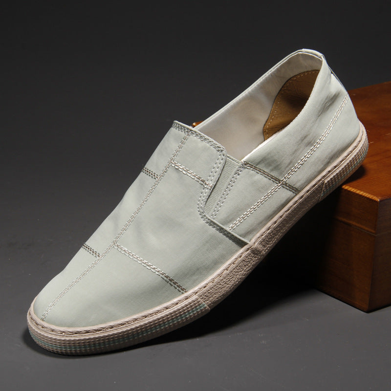 Men's Slip-on Canvas Shoes Low-top Shoes