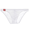 Men's Ice Silk Transparent Thin Low Waist Briefs