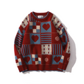 Niche Couple American Retro Loose Long-sleeved Sweater