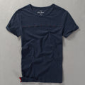Men's Short-sleeved T-shirt Japanese Style Men's Clothing Round Neck Slim Fit