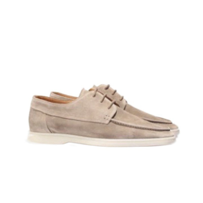 Summer New Foreign Trade Style European And American British Lace Up Men's Plus Size Casual Men's Shoes
