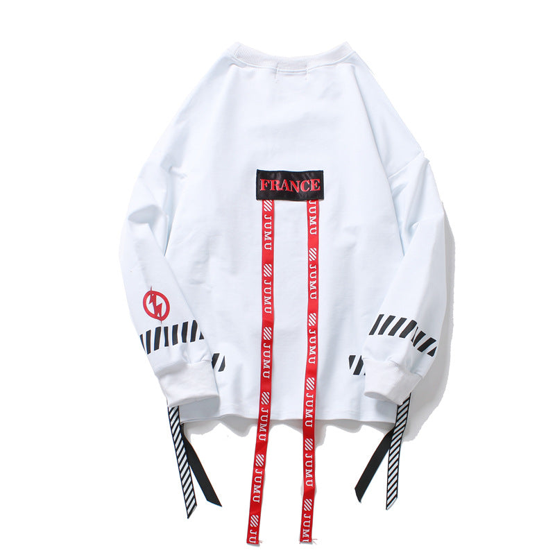 Popular sweater with webbing