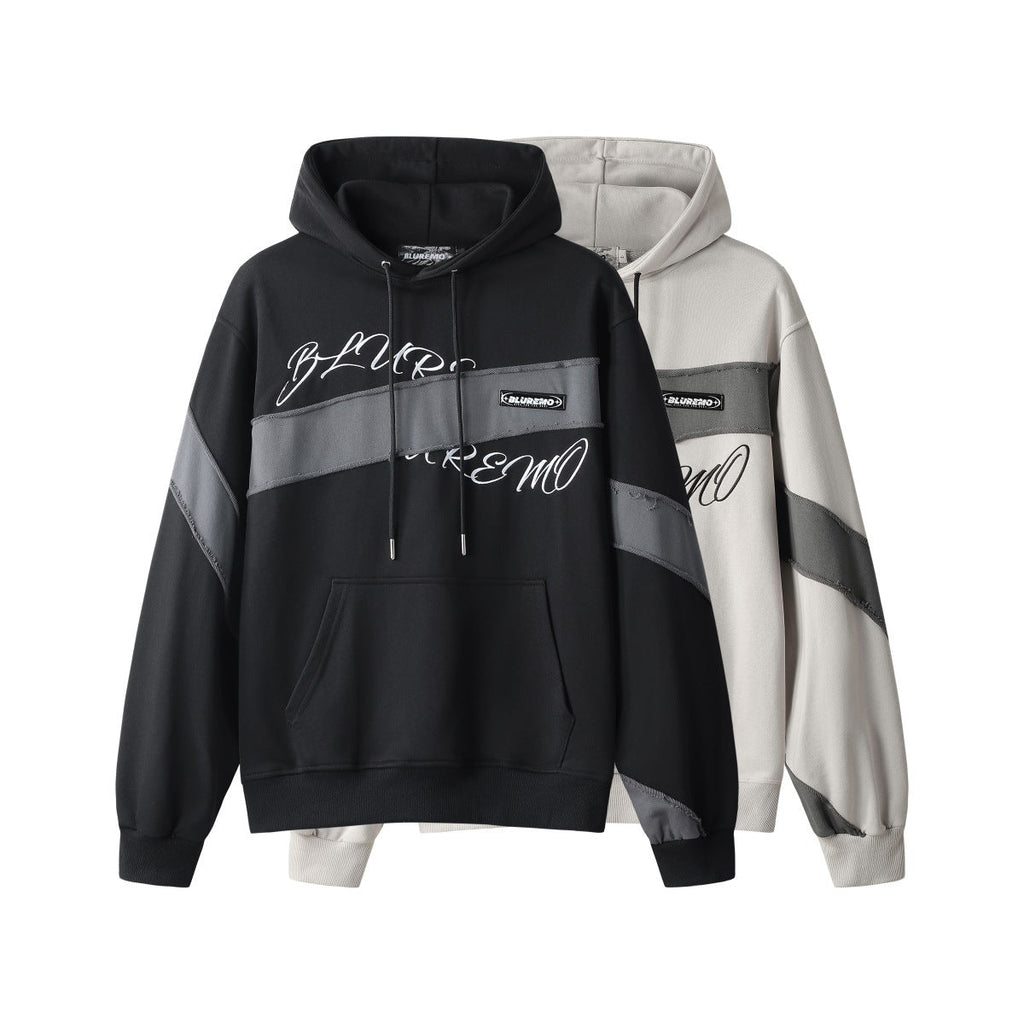 Hooded Burr Loose Long Sleeve Sweatershirt