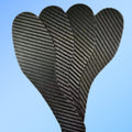3K Full Palm Carbon Fiber Insole For Shock Absorption And High Elasticity Running
