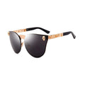 Gothic PC Men's Skull Head Decorated Sunglasses, Exquisite Metal Pattern Feet Sunglasses, Women