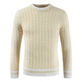 solid Long sleeve sweater men